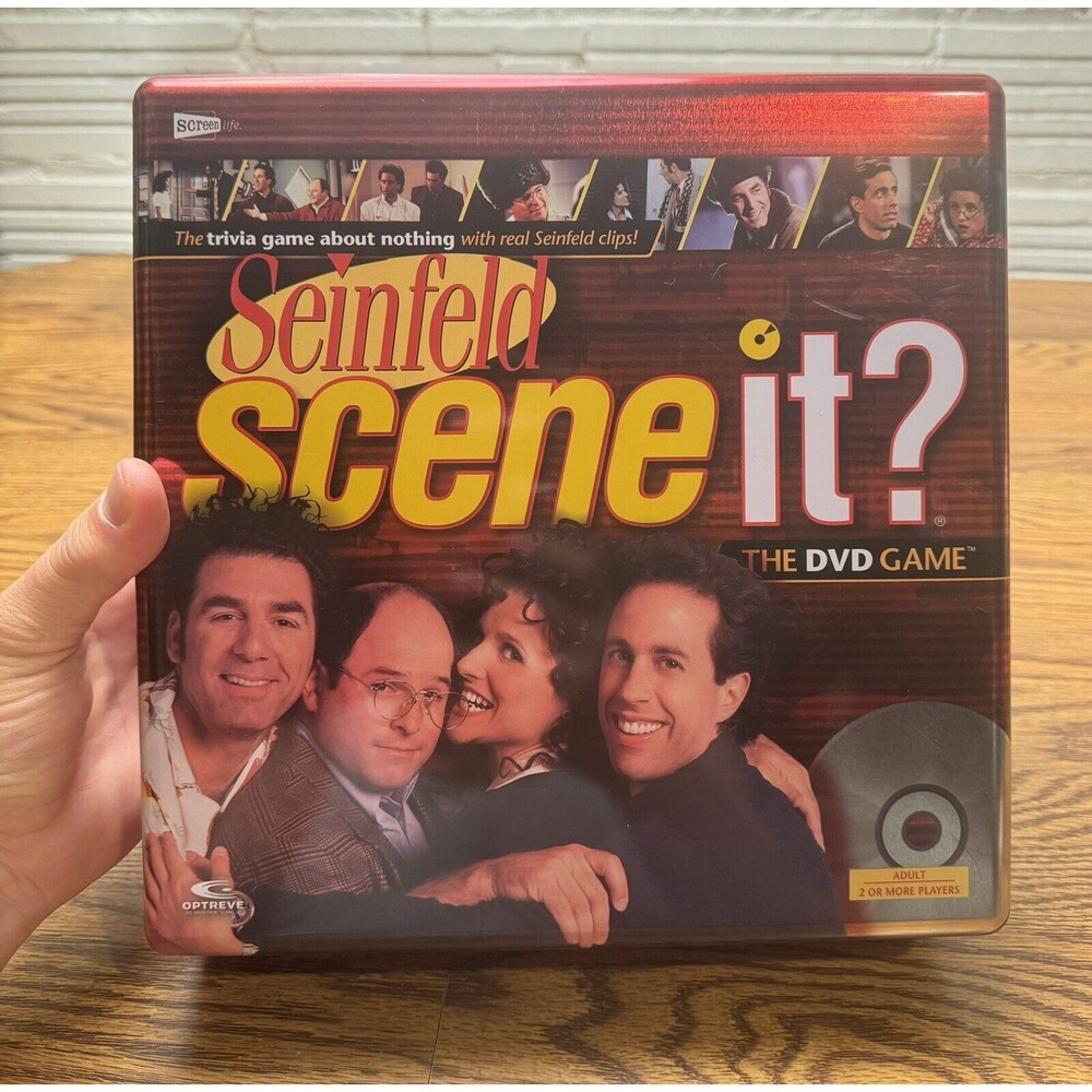 Seinfeld Scene It?‎ Deluxe DVD Trivia Game in Metal